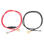 10A 60cm Plug-In Spring O-Type Terminal Power Cable Car Charger Modification Wiring Harness