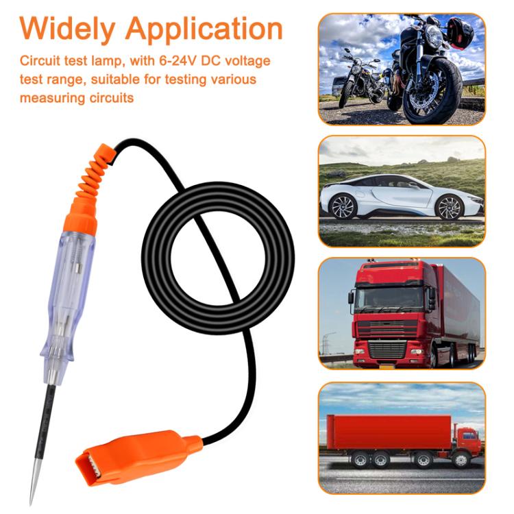 6V 12V 24V Car Multifunctional Circuit Tester Electricity Detector Pen Power Probe, CNBJ-85076A