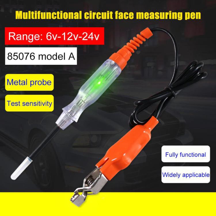 6V 12V 24V Car Multifunctional Circuit Tester Electricity Detector Pen Power Probe, CNBJ-85076A
