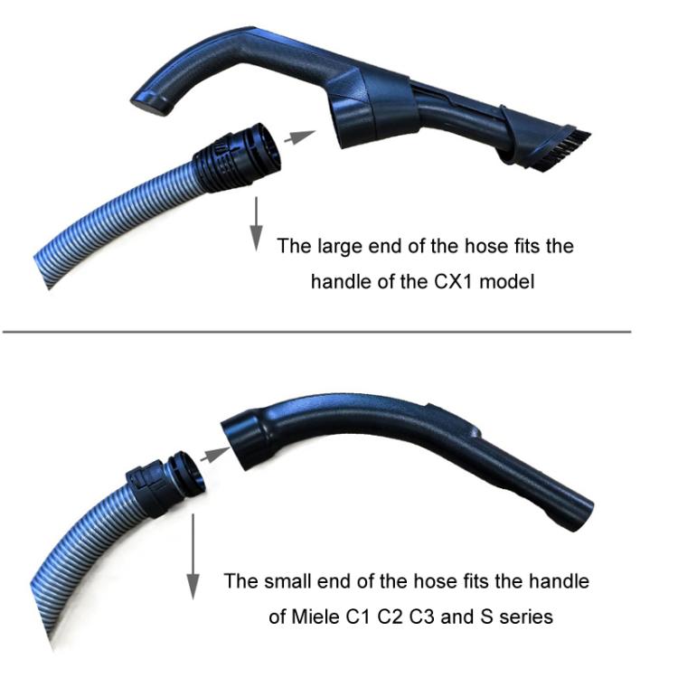 For Miele CX1 Vacuum Cleaner 2m Extension Hose