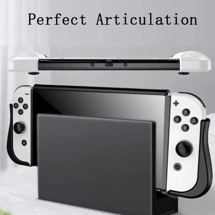 For Switch OLED Console TPU Protective Cover Integrated Shell With 2 Game Card Slots