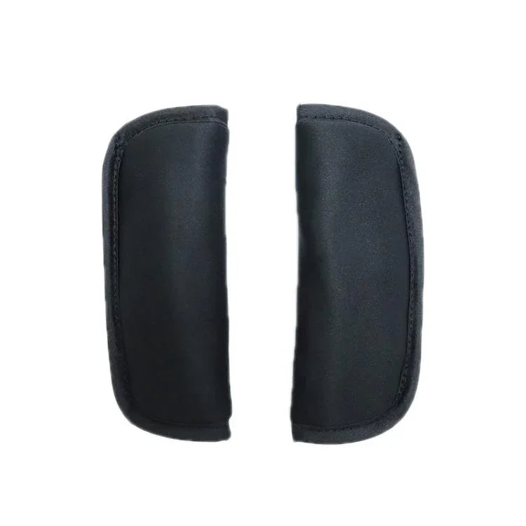 Baby Stroller Seat Belt Shoulder Guard, Black Regular, Black Nylon Patch, Black Crotch Protector, Black Regular 3pcs /Set, Black Nylon 3pcs /Set