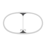 Car Sun Visor LED Touch Light Magnifying Makeup Mirror