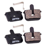 2pairs ZTTO Bicycle Disc Braking Pads Mountain Bike Semi-Metallic Resin Brake Pads, MS-01B, MS-01D, MS-01E, MS-01F, MS-02A, MS-02B, MS-02D, MS-02F, MS-03F, MS-04B, MS-05B, MS-05C, MS-07B, MS-07C, MS-07C With Hole, MS-08A, MS-08B, MS-11A, MS-11C, MS-11D...