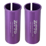2pcs ZTTO Bicycle Seat Post Conversion Sleeve Reducer Cover, 25.4-27.2mm 001, 27.2-28.6mm 003, 27.2-30.4mm 004, 27.2-30.8mm 005, 27.2-31.6mm 006, 27.2-33.9mm 007, 31.8-34.9mm 008, 30.9-31.6mm 009, 25.4-30.9mm 010, 25.4-31.6mm 011, 27.2-30mm 012        ...