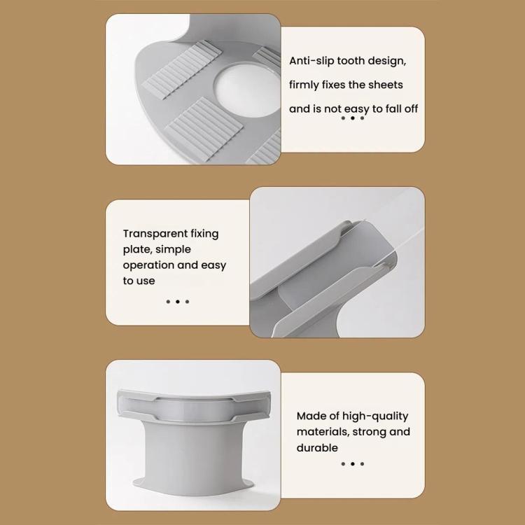 4pcs /Pack Invisible Card Slot Anti-slip Sheet Fixer Sheet Clip
