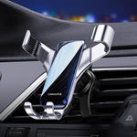 Leeioo Gravity Linkage Air Outlet Clip-on Car Mobile Phone Holder