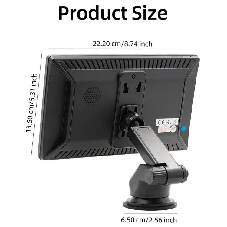 Car Universal Screen Stereo HD MP5 Player Reversing Monitor With Rear View Camera, With Rear View Camera
