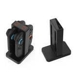 DOBE 4-in-1 Magnetic Charging Station for Nintendo Switch 2 Controllers with LED Indicators & Cartridge Storage, TNS-3192B
