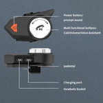 M9 Motorcycle Helmet Bluetooth Headset IPX6 Waterproof,  Auto Answer, HD Sound for Riders/Delivery/Group Intercom, M9