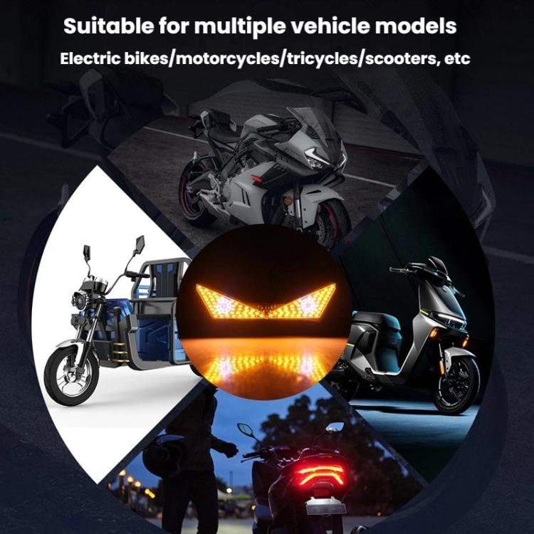 Motorcycle License Plate Screw Light Universal Decorative Accessory Headlight for Customization, Triangle Light White Yellow Flashing, Triangle Light Red Blue Flashing, Semicircular Light White Yellow Flashing, Semicircular Light Red Blue Flashing     ...