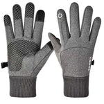 Outdoor Fleece-Lined Non-Slip Warm Cycling Touchscreen Gloves