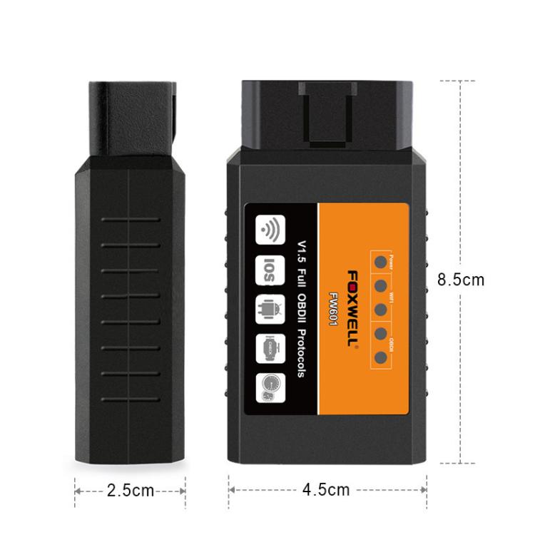 FOXWELL OBD2 WIFI Automotive Fault Detector, FOXWELL F601