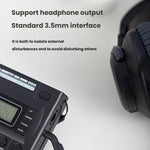 FM/AM/SW Full-Band Portable Clock LCD Clock Control Radio Player, For EU, For US
