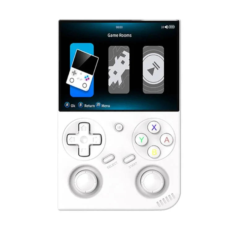 ANBERNIC RG 35XXPro Retro Handheld Console 3.5-Inch Screen Linux 64-Bit Pocket Gaming Device, 64G+128G, 64G+256G