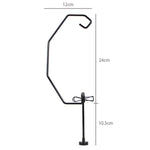 COOL CAMP CF-LT012 Outdoor Mosquito Repellent Incense Clip Lamp Stand Magnetic Camping Light Pole