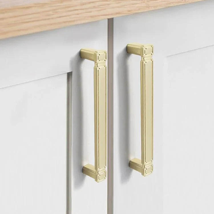 Vintage Cabinet Door Handle Zinc Alloy Handle For Drawers Wardrobes, Single Hole Coffee, 96mm Coffee, 128mm Coffee, Single Hole Grey, 96mm Grey, 128mm Grey, Single Hole Brushed Copper, 96mm Brushed Copper, 128mm Brushed Copper