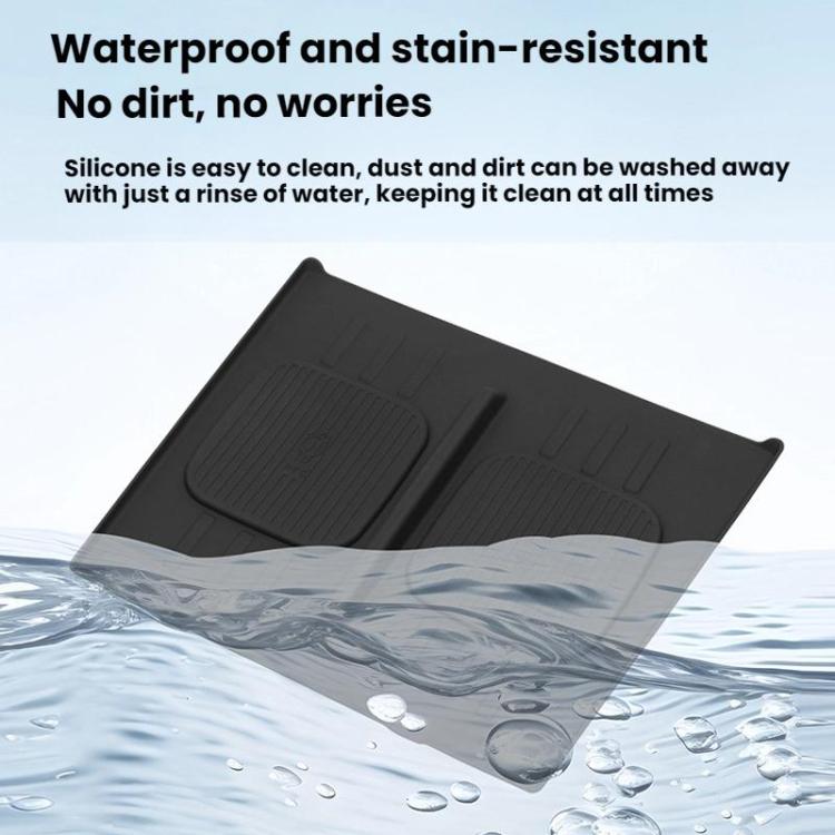 Anti-Slip Dust-Resistant Wireless Charging Silicone Mat For 2024 Hyundai Santa Fe