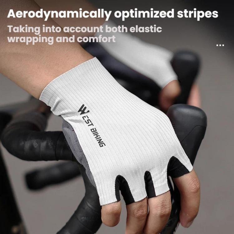 WEST BIKING Cushioned Breathable Non-slip Cycling Training Gloves, M, L, XL, XXL
