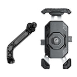 Kewig Motorcycle Riding Phone Mount Universal Quick-Release Phone Clip, Handlebars, Rear View Mirror, Heavy-duty Clamp