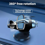 Automatic Rotating Car Dashboard Decorative Solar-Powered Airplane Ornament