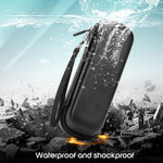 W221 For Oral-B / Philips Electric Toothbrush Storage Bag PU Waterproof Mini Travel Case, For Oral-B / Philips