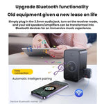 Bluetooth 5.4 Car AUX Music Audio Transmitter/Receiver, JS1