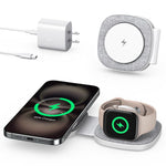 T2 15W 3 In1 Portable Foldable Magnetic Wireless Charger
