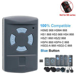 For HORMANN HSM2 / HSM4 868MHZ Wireless 4-Button Garage Door Remote Control, 4-Button