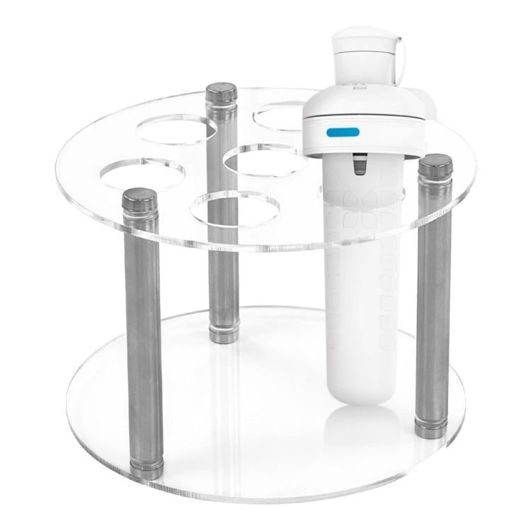 Round 7-Hole Acrylic Spice Jar Holder For Cirkul, YX211