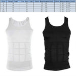 3PCS Men Slimming Body Shaper Vest Underwear, L, M, XL, XXL, S