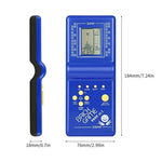 Classic Tetris Brick Game Handheld Game Console, Bulit-in 7 Kinds Games, Random Color Delivery, Brick Game Handheld Game