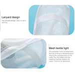Nylon Laundry Bag Shoe Wash Trainer Sports Sneaker Tennis Boots Laundry Mesh Washing Bag, Mesh Washing Bag