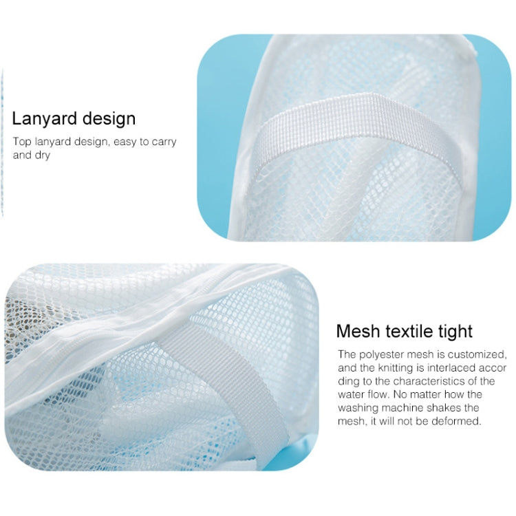 Nylon Laundry Bag Shoe Wash Trainer Sports Sneaker Tennis Boots Laundry Mesh Washing Bag, Mesh Washing Bag