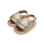 Casual Fashion PU Fringed Baby Sandals, 11cm/76g, 12cm/83g, 13cm/93g