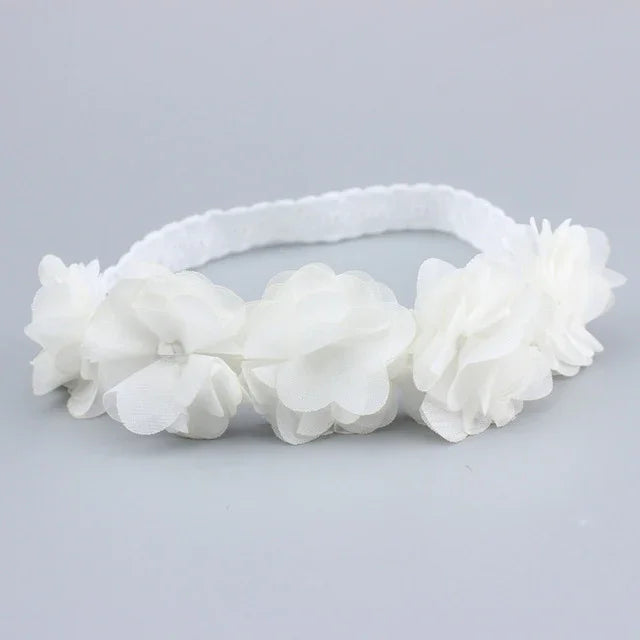 Baby Girl Flower Headband Handmade DIY Headwear Hair accessories