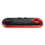 Smart Wireless Bluetooth Gamepad Controller 3D VR Virtual Reality Glasses Joystick Remotes Compatible with Android / IOS, White, Black
