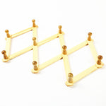 Solid Wooden Retractable Wall Hanging Folding Coat Rack Drying Rack, Coat Rack Drying Rack
