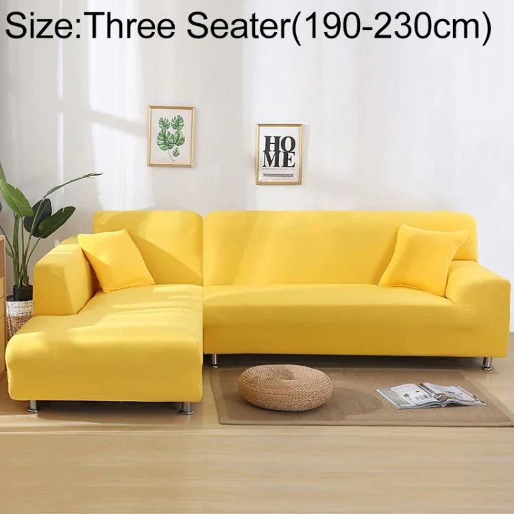 Sofa All-inclusive Universal Set Sofa Full Cover Add One Piece of  Pillow Case, Single Seater(90-140cm), Two Seater(145-185cm), Three Seater(190-230cm), Four Seater(235-300cm)