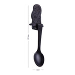 Creative Coffee Spoon Mermaid Shape Handle Spoons Flatware Drinking Tools, Black, Gold, Symphony, Rose Gold, True Color
