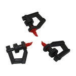 10 PCS Micro-Drip Irrigation Accessories Selling 360 Degree Rotating Sprinkler Threaded Interface, Sprinkler Threaded Interface