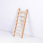 5pcs Simulation Ladder Decoration Wooden Staircase Corridor Micro Landscape Succulent Potted DIY Decorations, Simulation Ladder Decorations