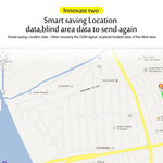 TK200 2G IP67 Waterproof GPS / GPRS / GSM Personal / Goods /  Pet / Bag Locator Pet Collar Real-time Tracking Device, TK200