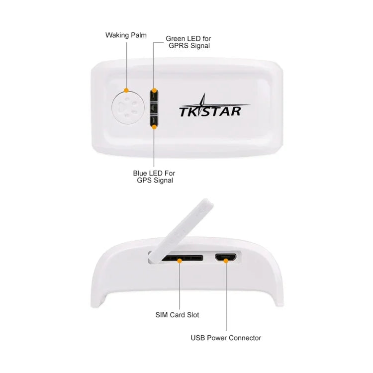 TK-909 GPS / GPRS / GSM Pet Locator Pet Collar Real-time Tracking Device, TK-909