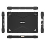 IP67 Waterproof Shockproof Dustproof, Windows 11, Intel Celeron J4105 Quad Core, Support WiFi / Bluetooth / RJ-45, US Plug, WinPad W108