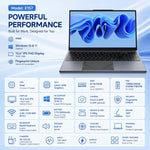 E157 15.6 inch Lightweight Laptop, 8GB+256GB, Windows 11 Intel Celeron N5095 Quad Core, US Plug, Intel N5095
