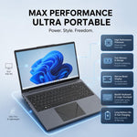 E157 15.6 inch Lightweight Laptop, 8GB+256GB, Windows 11 Intel Celeron N5095 Quad Core, US Plug, Intel N5095