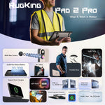 Ulefone Rugking Pad 2 Pro Rugged Tablet PC, 8GB+128GB, 10.1 inch Android 16 Unisoc T7250 Octa Core 4G Network, EU Plug, 8GB+128GB