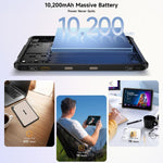 Ulefone Rugking Pad 2 Pro Rugged Tablet PC, 8GB+128GB, 10.1 inch Android 16 Unisoc T7250 Octa Core 4G Network, EU Plug, 8GB+128GB