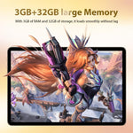Pad 8 Ultra 10.1 inch 3G Phone Call Tablet PC, 3GB+32GB, Android 10 MTK6755 Octa Core, AU Plug, AU Plug